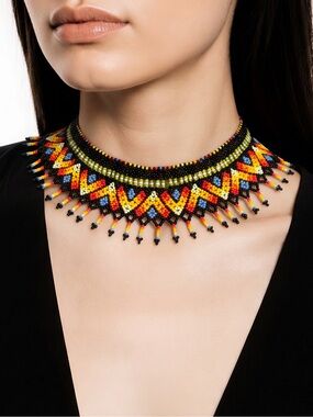 Handcrafted Beaded choker